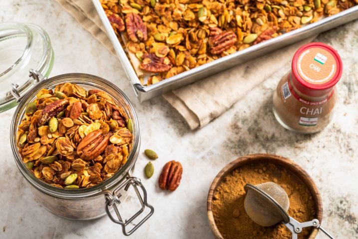 Chai-granola