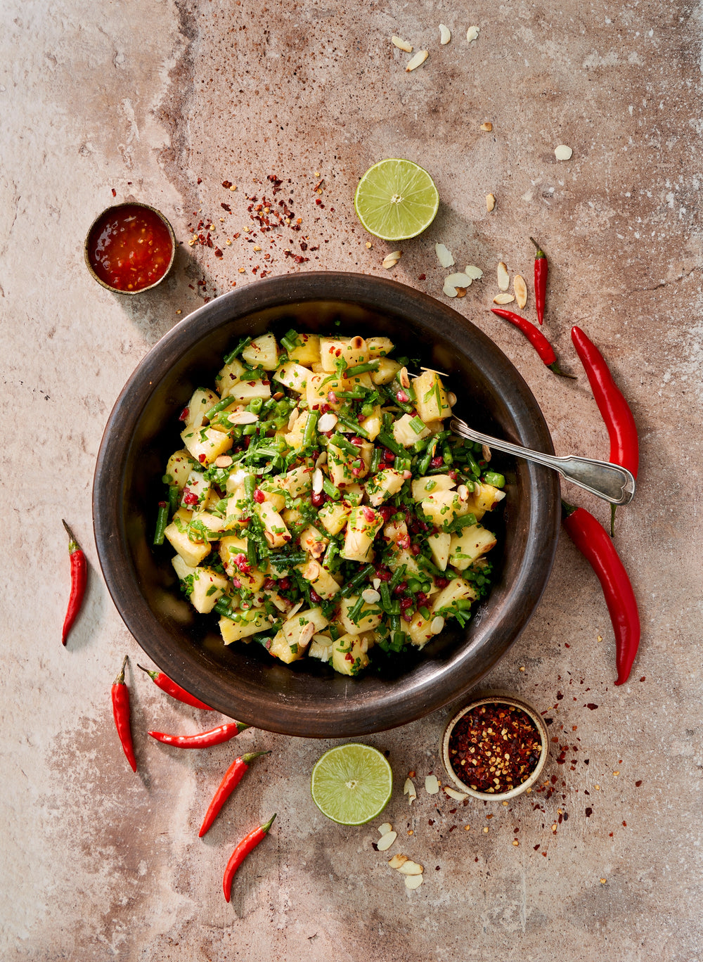 Exotische_salade_met_ananas_en_boontjes