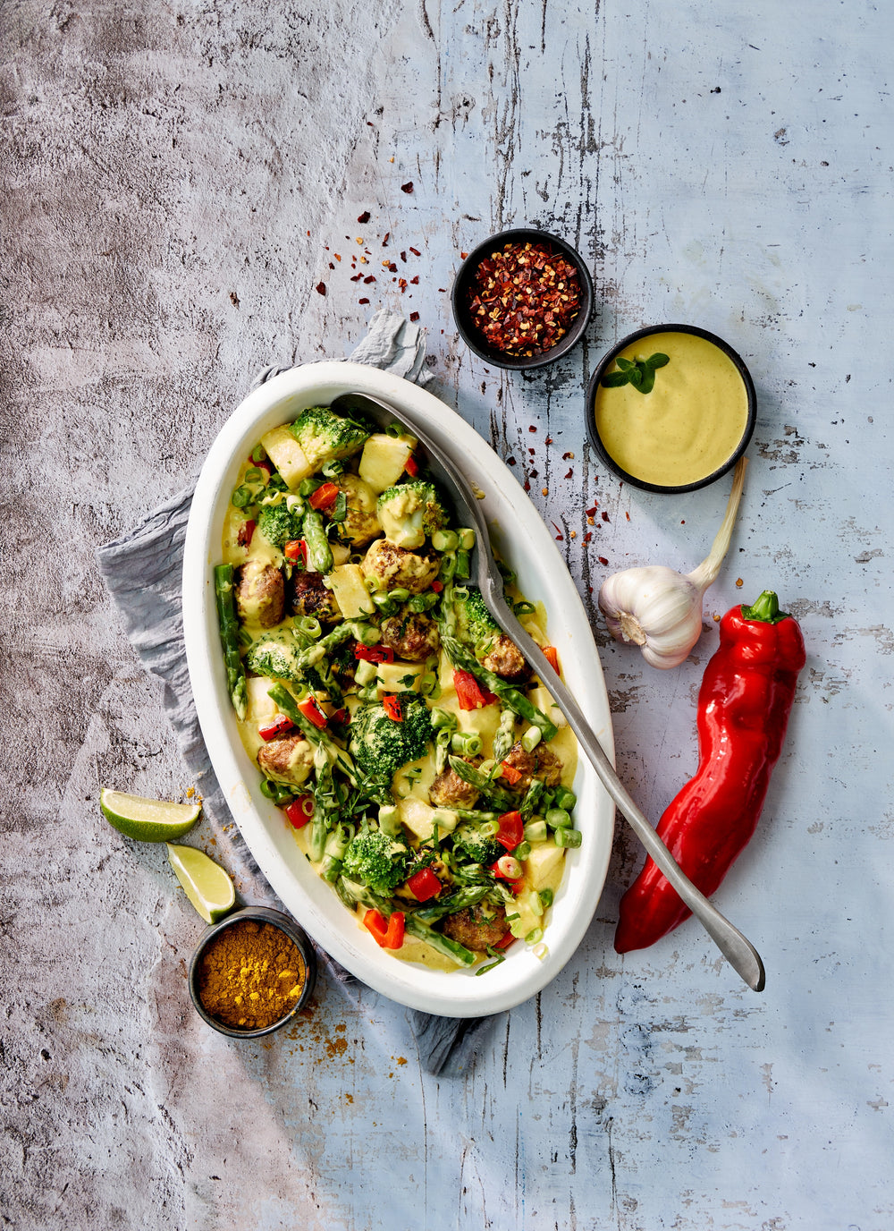 Gehaktballetjes_in_pineapple-chilisaus