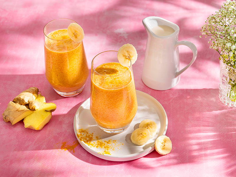 Golden-mil-smoothie-met-kurkuma