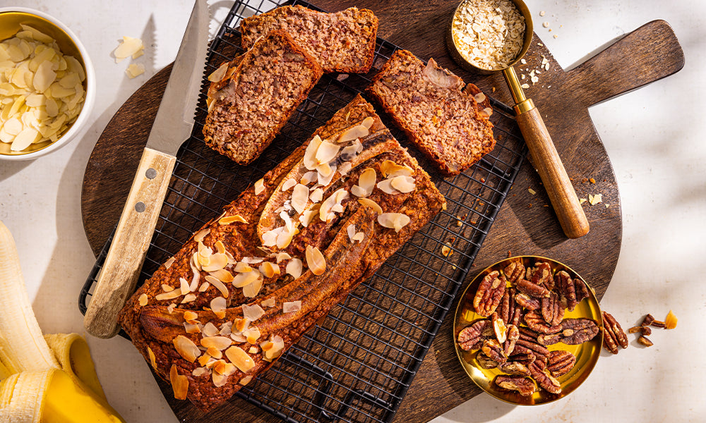 Koek Speculaas - Havermout bananenbrood