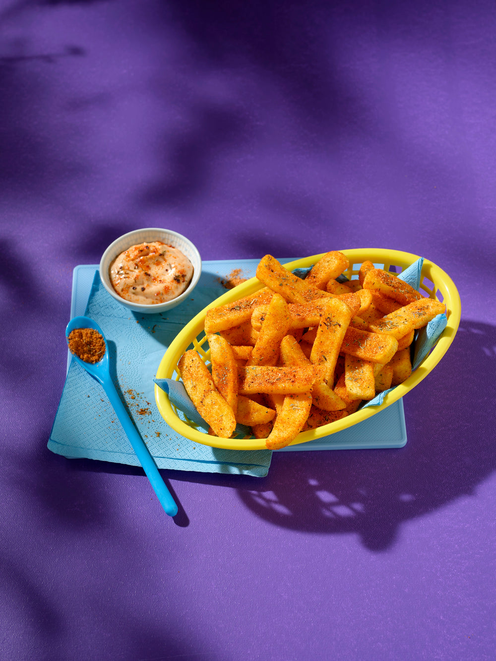 Receptfotografie_SU_Hot_Honey_Potato_Fries