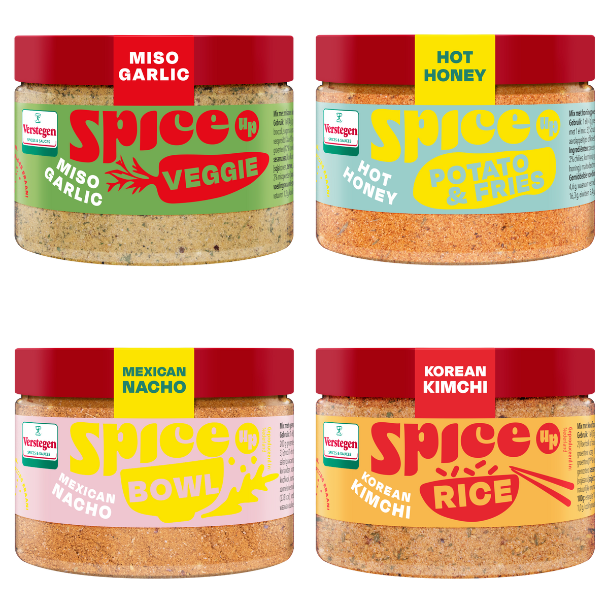 Spice Up Pakket - 4-delig