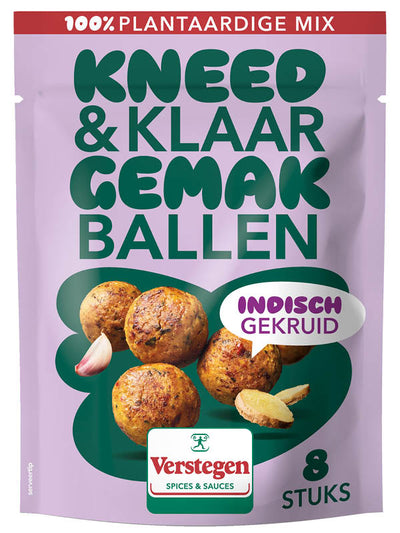 Kneed & Klaar Gemakballen Indisch Gekruid