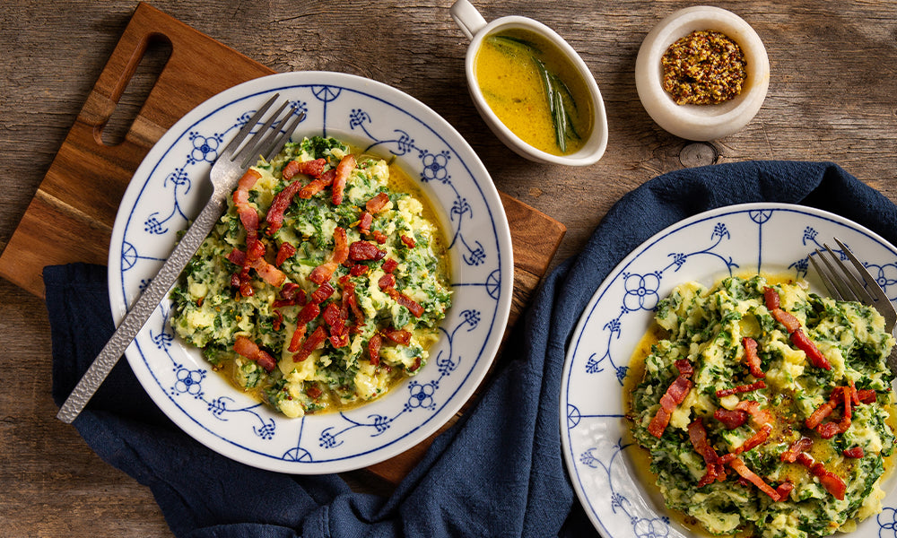 Boerenkool_stamppot_met_spekjes_en_honing_mosterd_jus