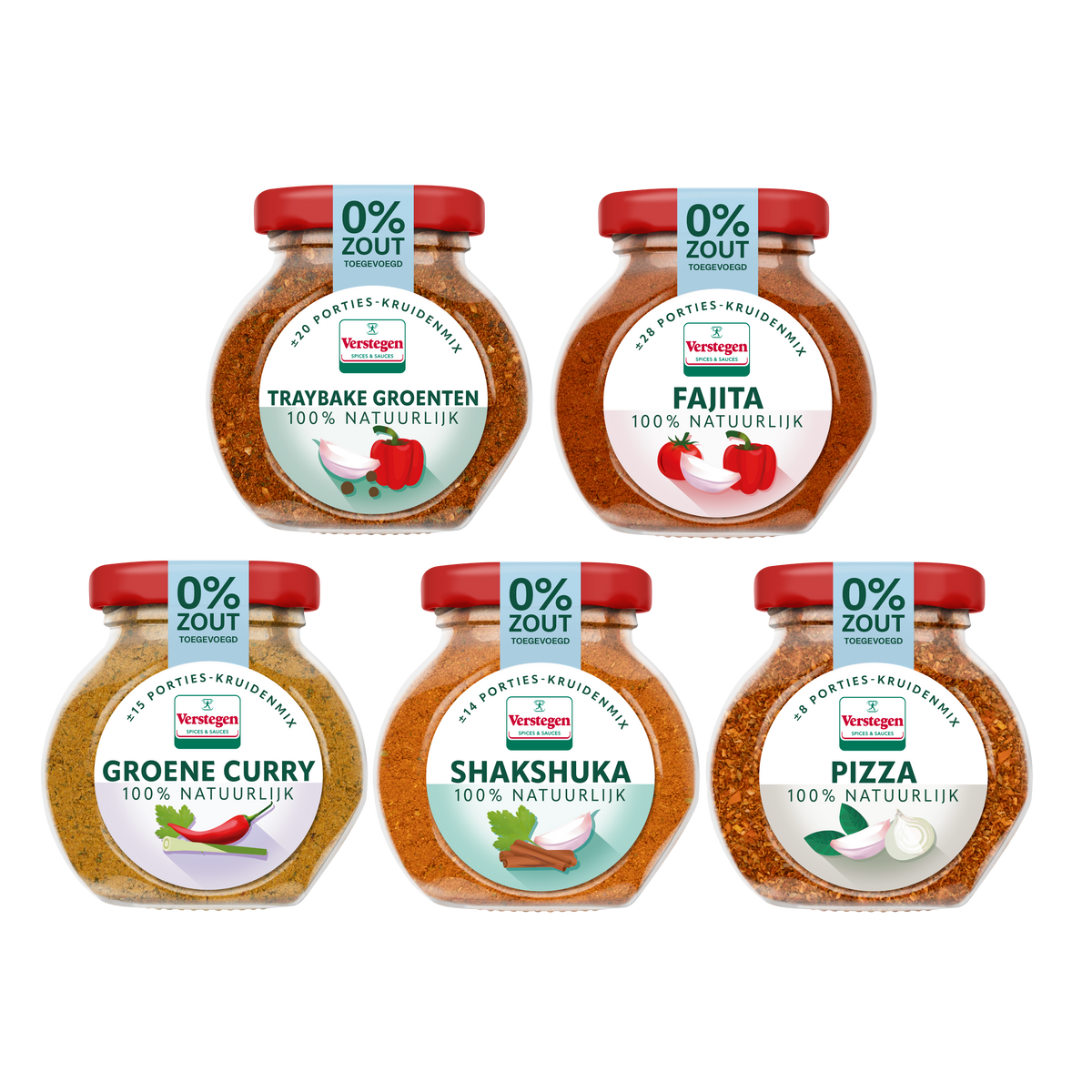 World Spice Meal Pakket - 5-delig