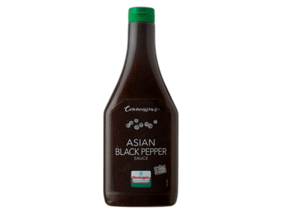 Asian Black Pepper saus - Connoisseur - Fles