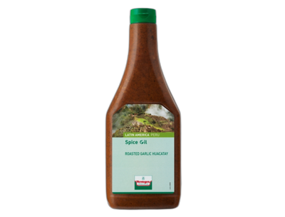 Spice Oil - Roasted Garlic Huacatay - Fles