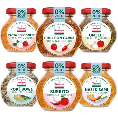 World Spice Meal Pakket - 6-delig